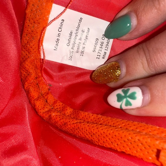 Coral Textured Clutch with Gold Clasp - Picture 5 of 5